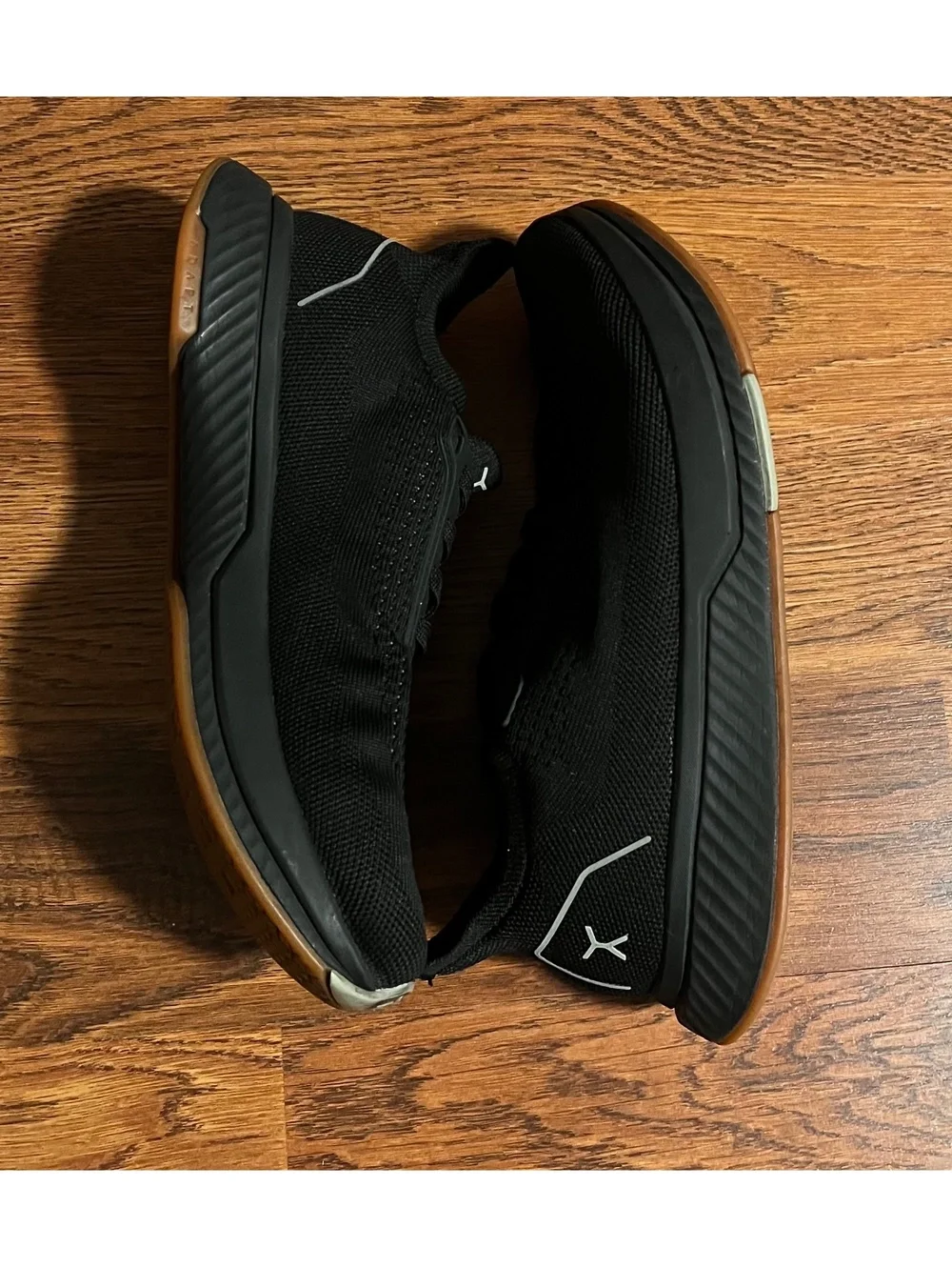 Flux Black Athletic Running Shoes Size US 7.5